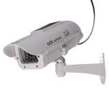 Masione 4 Pack Outdoor - Indoor Solar Powered CCTV Dummy